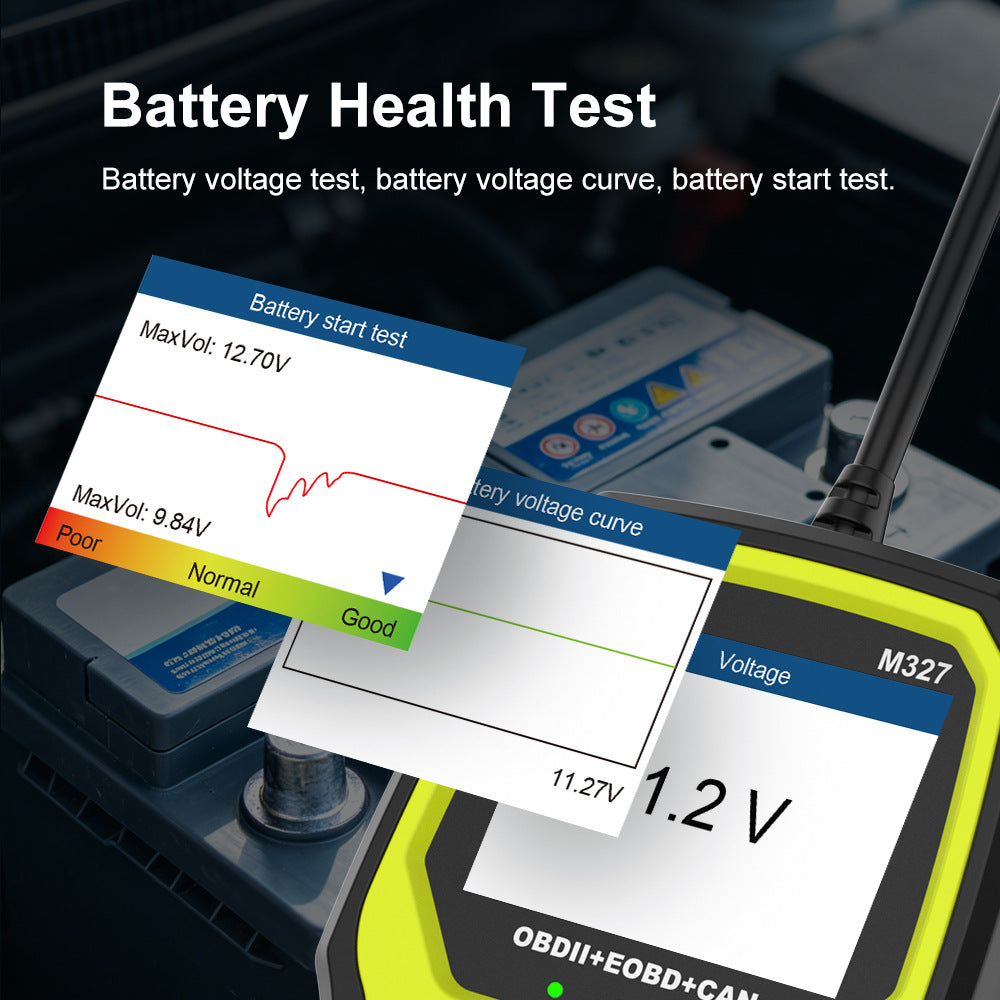 Auto Diagnostics™ 20-in-1 Professional Car & Battery OBD2 Scanner