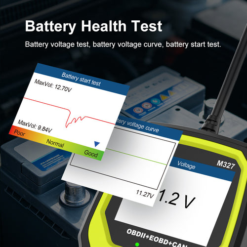 Char Diagnostics™ 20-in-1 Professional Car & Battery OBD2 Scanner