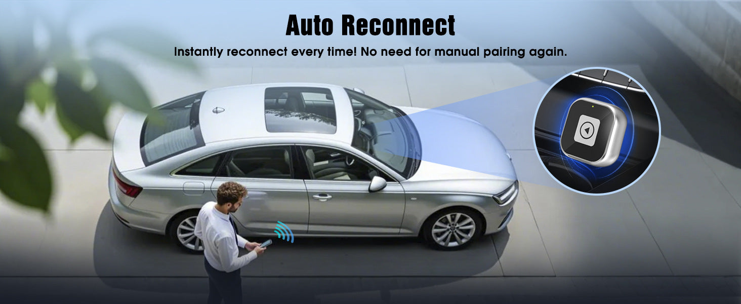 All in 1 Wireless CarPlay adapter